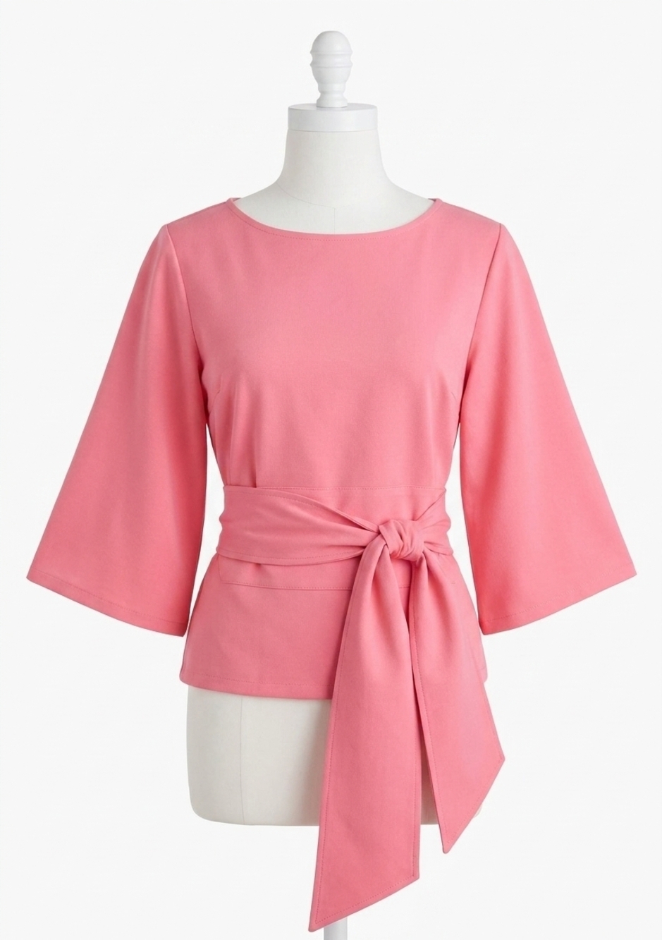 NEW FRANCES VALENTINE whitney wrap top in pink